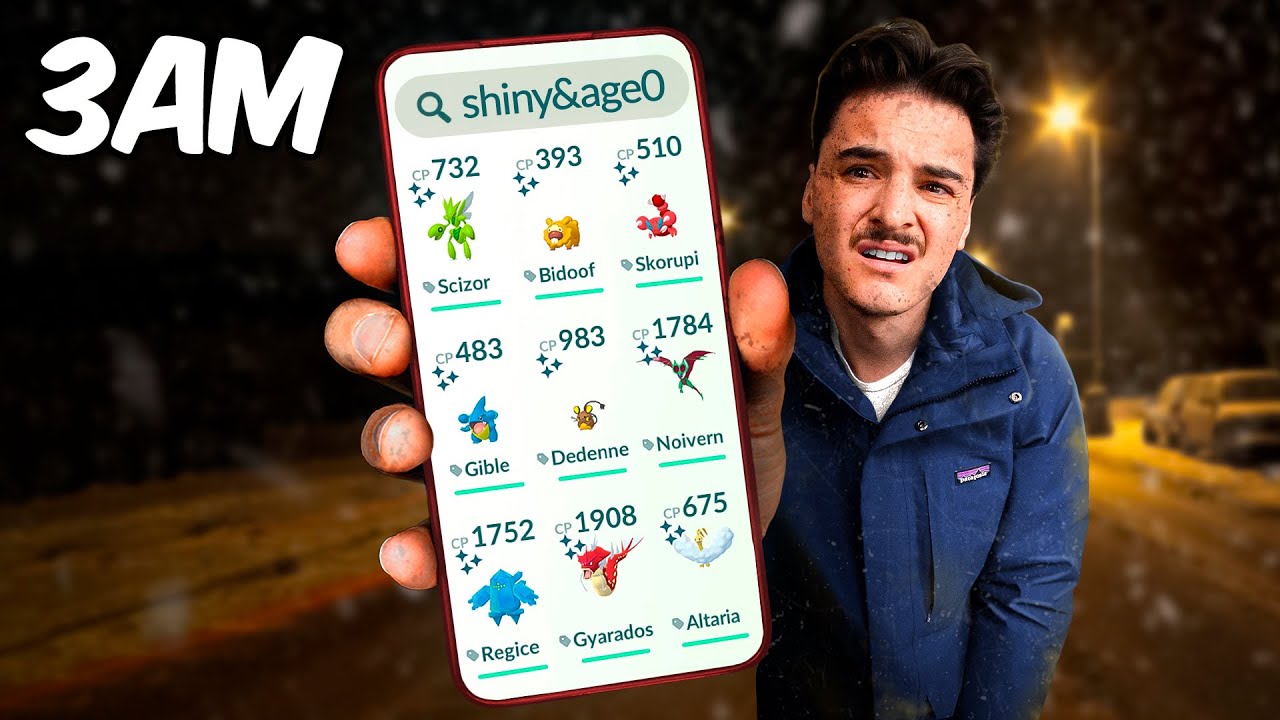 Я играл в Pokémon GO 24 часа без остановки!