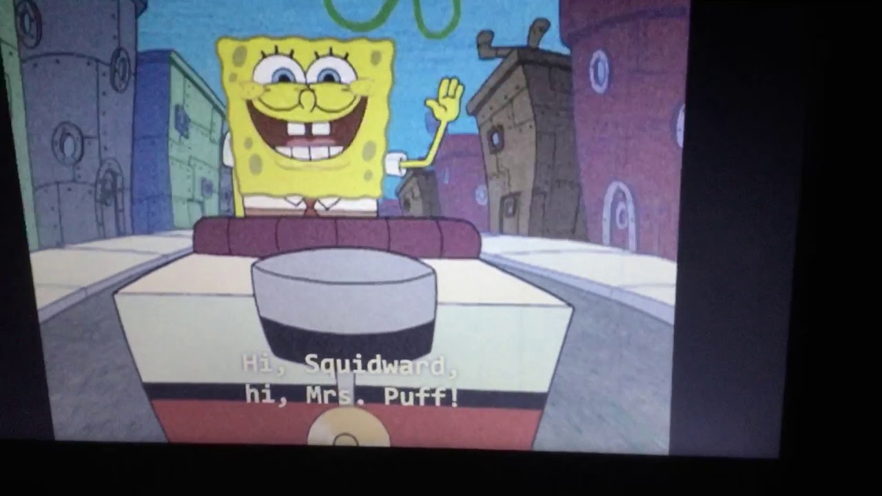SpongeBob Squarepants Boat Smarts Ending Scene