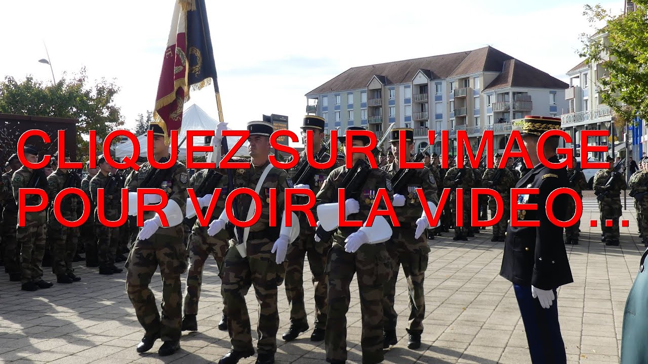 2021 /CEREMONIE DE PRESENTATION AU DRAPEAU DES ELEVES DE DE L’ECOLE DE GENDARMERIE DE DIJON...