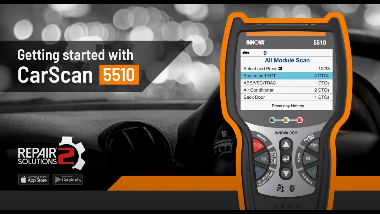 INNOVA® 5510 Scan Tool Quick Start Guide