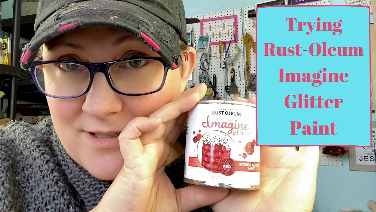 Пробуем краску Rust-Oleum Imagine Intense Glitter
