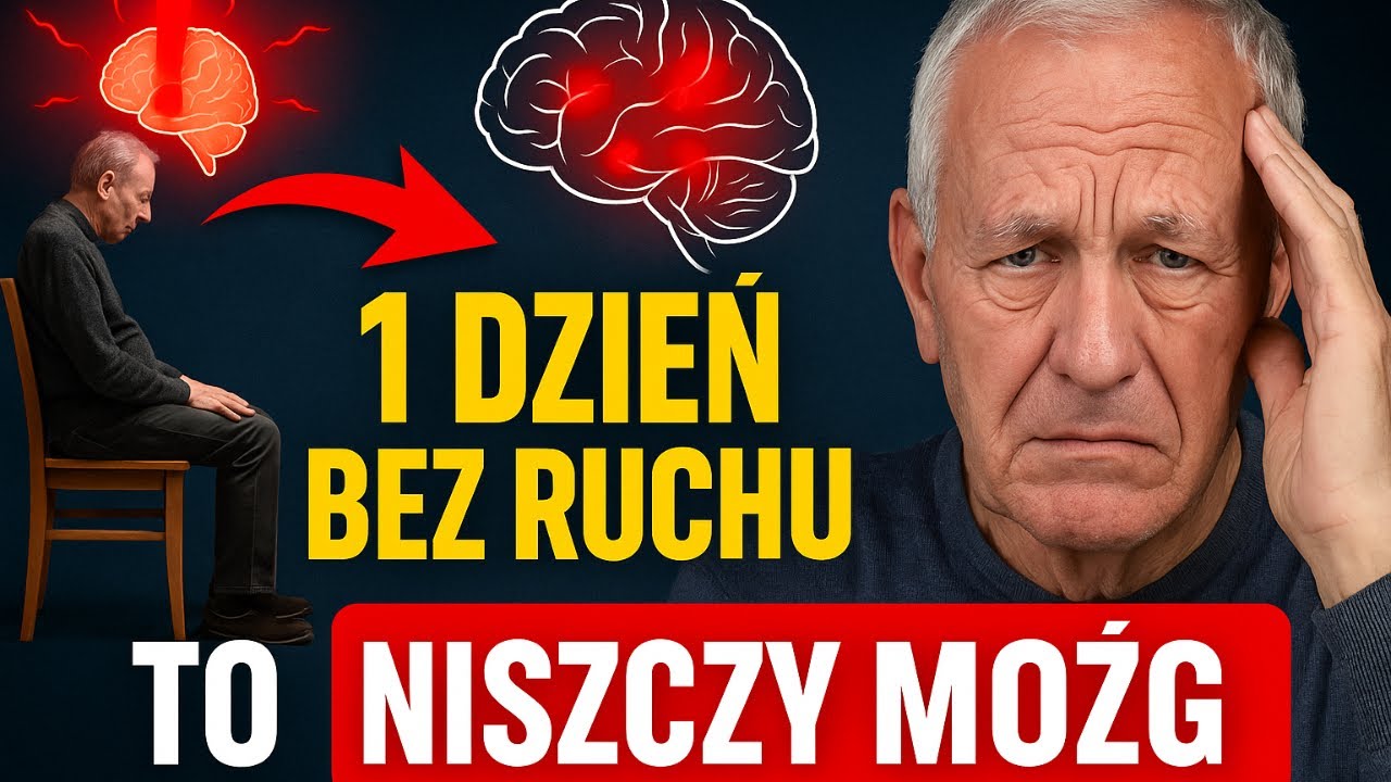 Tylko 1 Dzień Bez Ruchu &ndash; Zobacz, Co Dzieje Się z Twoim M&oacute;zgiem! Dieta Seniora | 50+