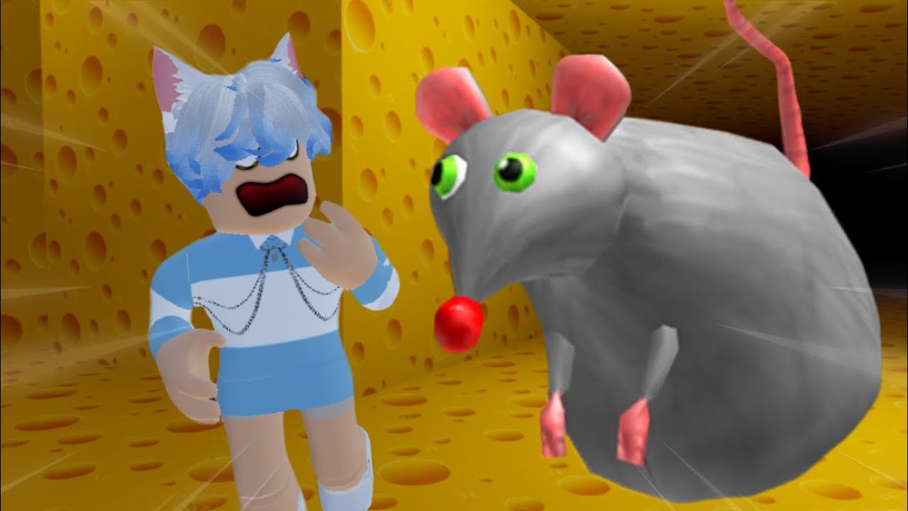 BEŽIM OD PACOVA u ROBLOX CHEESE ESCAPE