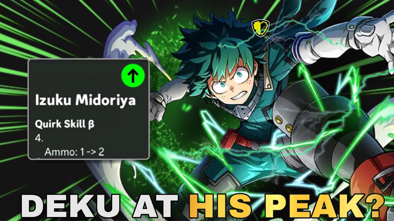 is Assault Deku at His PEAK? (DOUBLE BETA)