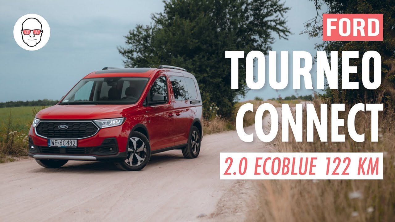 Ford Tourneo Connect 2.0 EcoBlue 122 7A FWD Active test PL Pertyn Ględzi