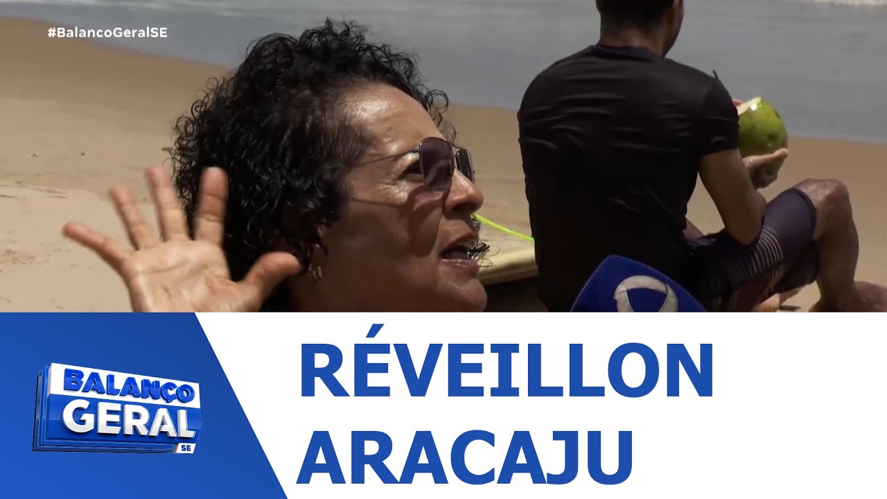 Famílias realizam a montagem de tendas para a festa de Réveillon na Praia da Cinelândia - BGT