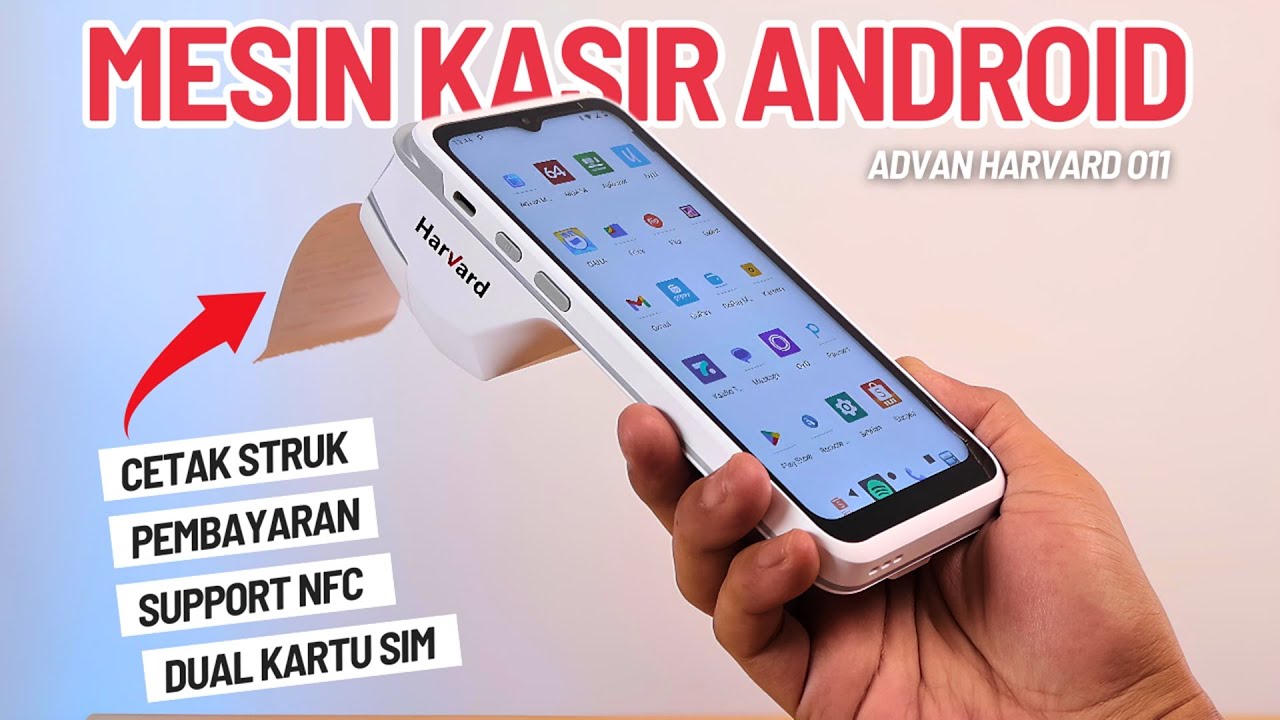 Rekomendasi MESIN KASIR ANDROID Serba Bisa &ndash; Review ADVAN Harvard O11