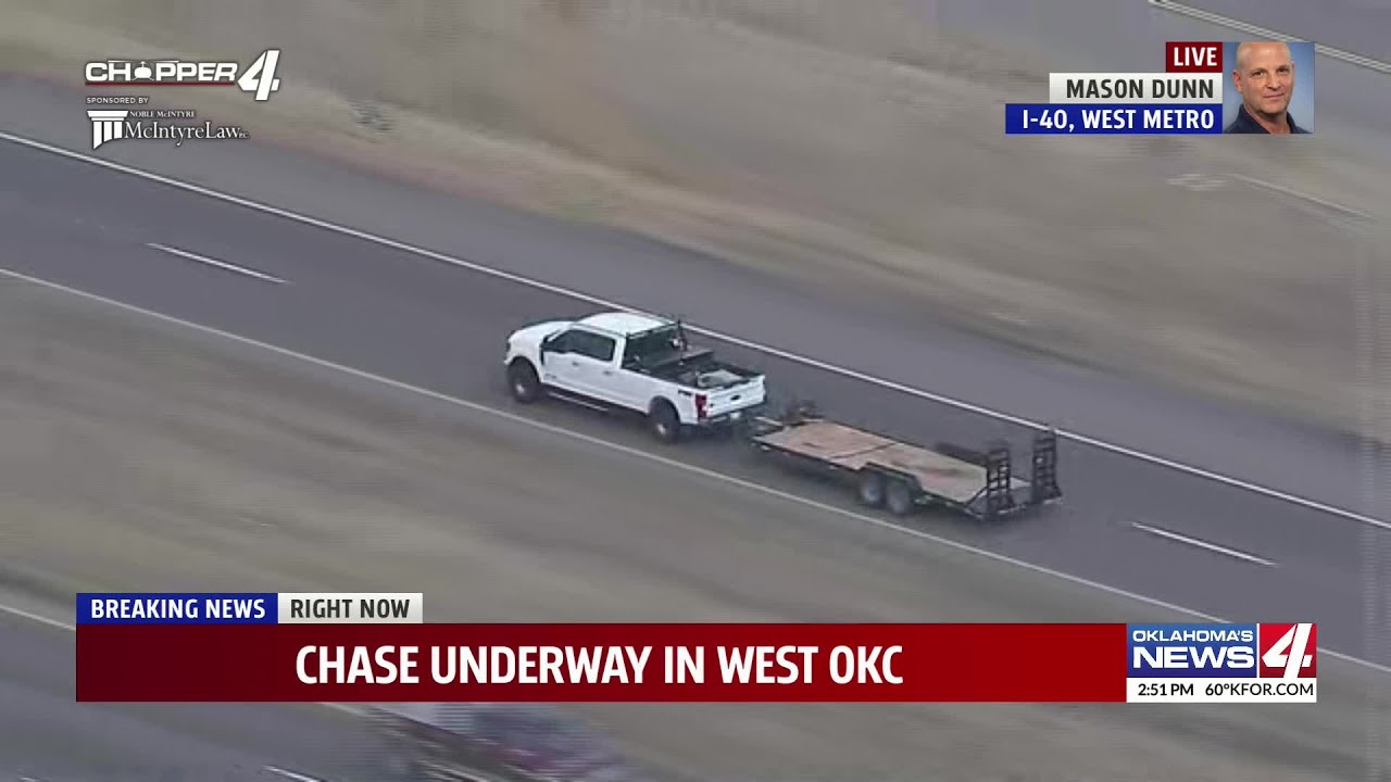 OKC chase ends with suspect in custody