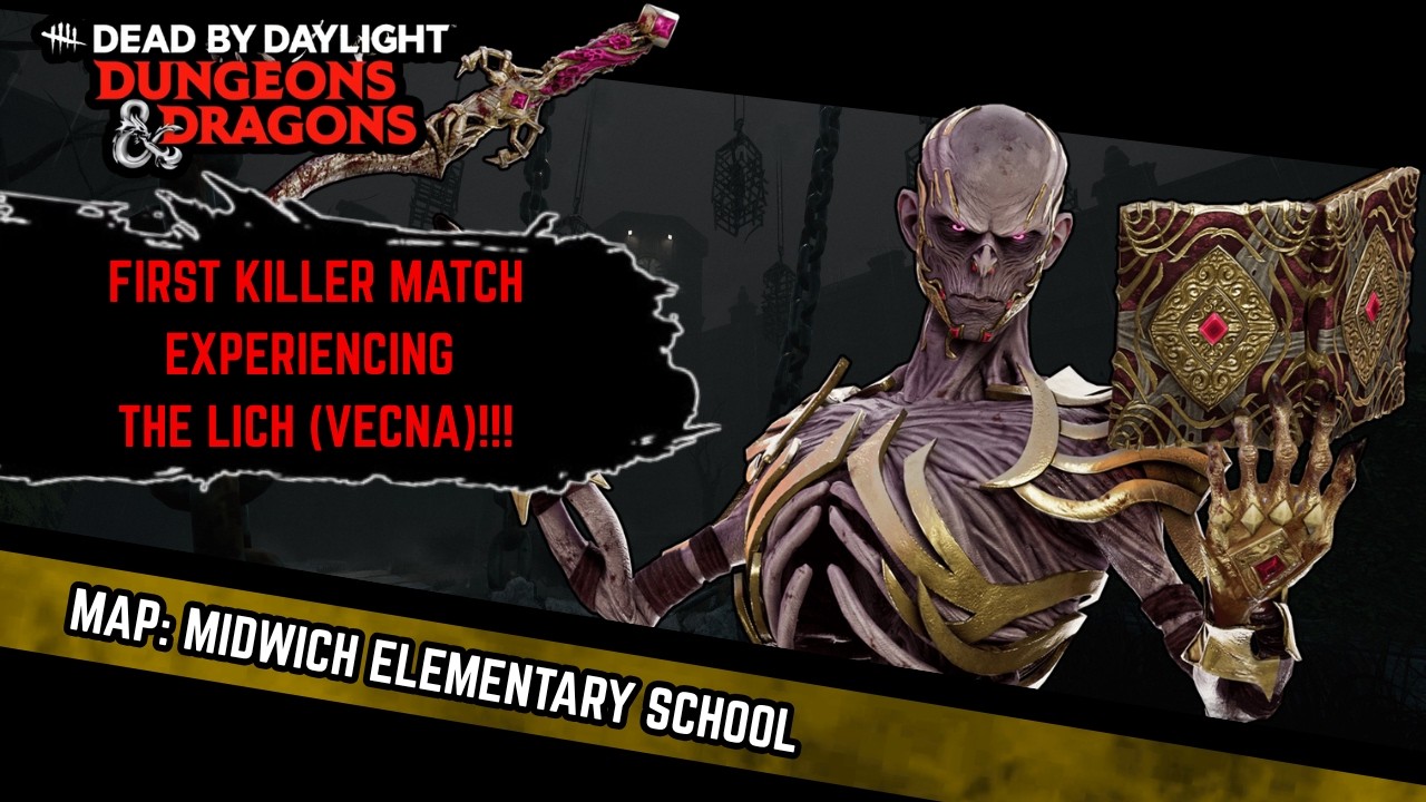 Dead by Daylight: First Killer Match Experience as The Lich (Vecna)!!!