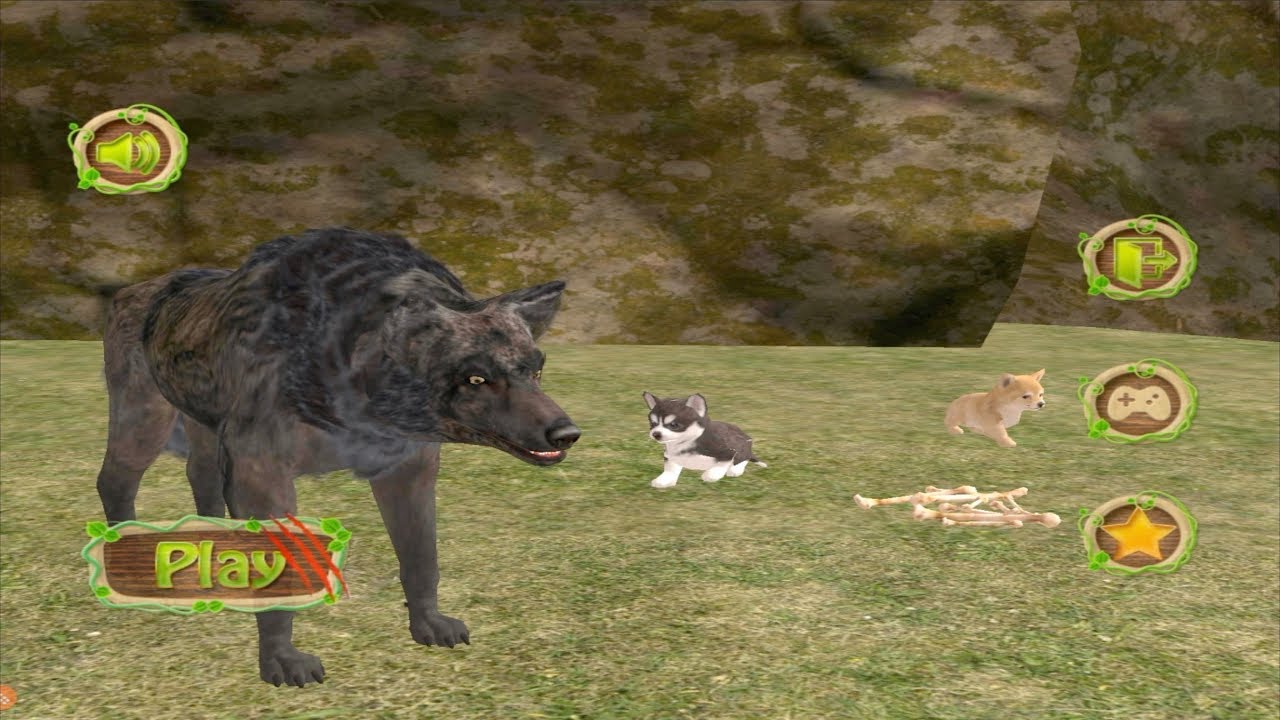 🐺Furious Wolf Family Simulator, If you live among Wolves you have to act like a wolf.