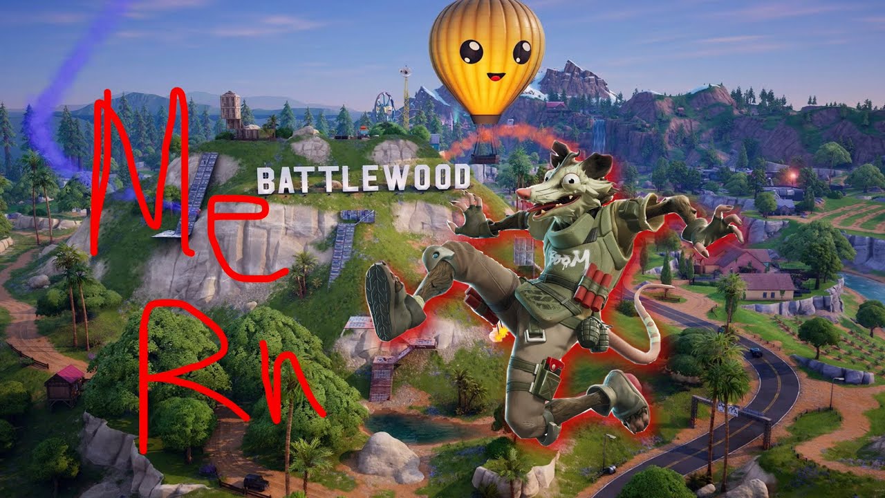 Playing some chill games of Fortnite