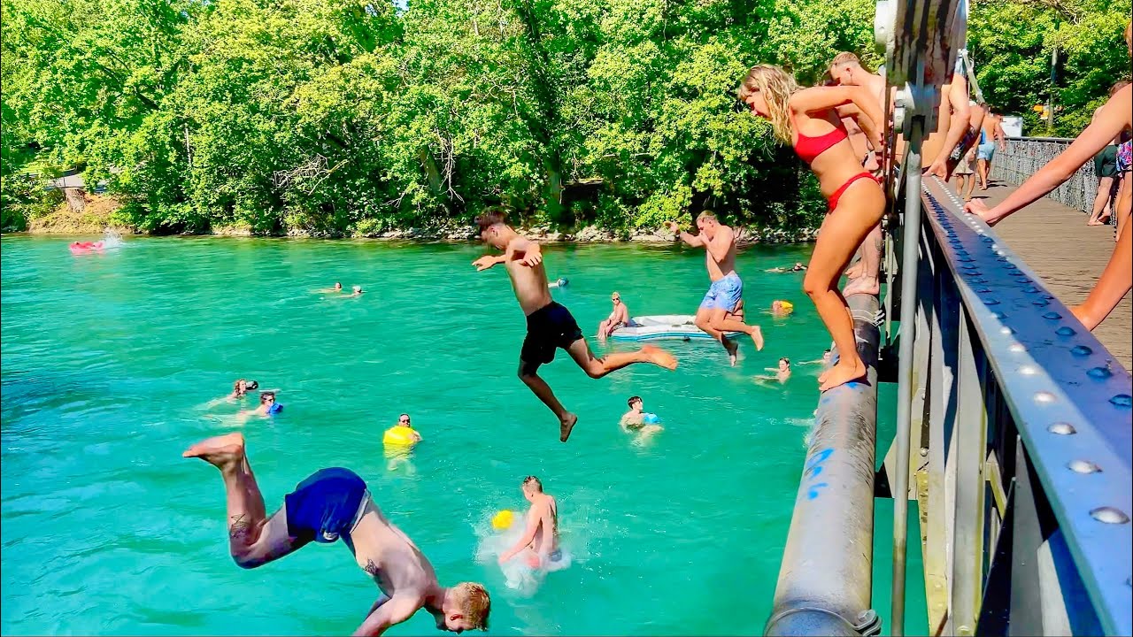 Aare🇨🇭Weekend in Bern 📍Swimming Switzerland || Travel Guide
