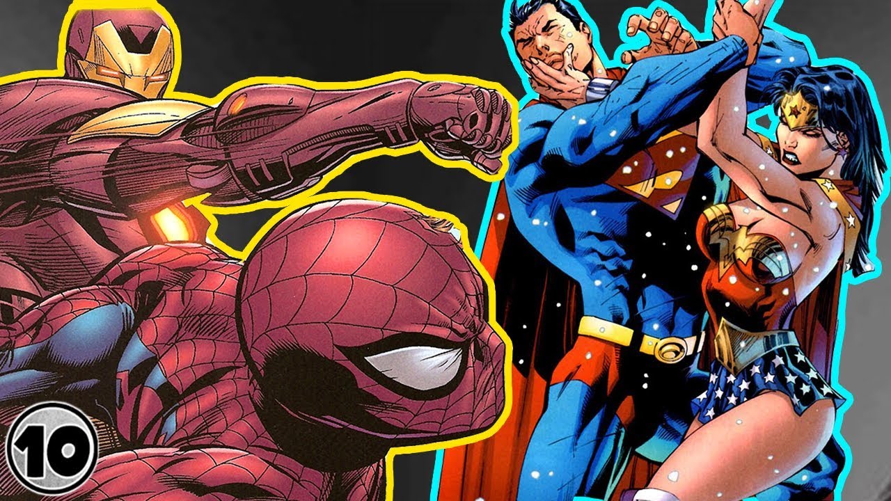 Top 10 Superheroes Who Hate Each Other - Part 5