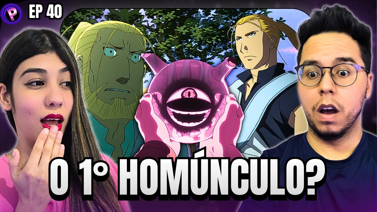 PASSADO DO HOHENHEIM REVELADO! REACT FULLMETAL BROTHERHOOD EP 40 DUBLADO
