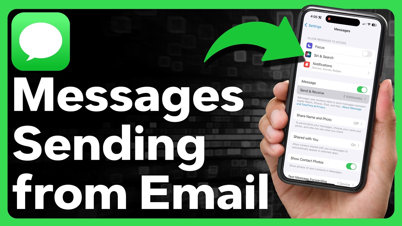 Why Is iMessage Sending From Email Instead Of Phone Number?