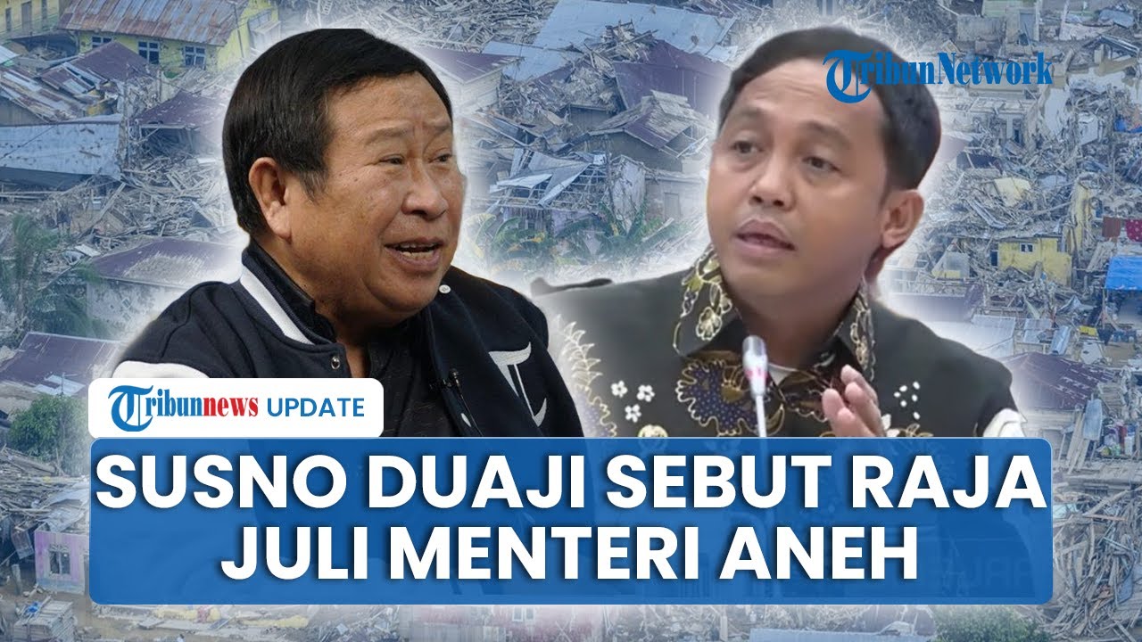 Sindiran Pedas Susno Duadji Raja Juli Tutupi soal 12 Perusahaan Penyebab Banjir: Aneh Menteri Ini