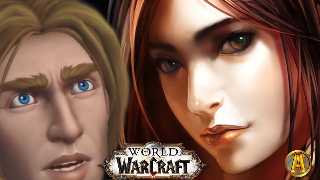 Anduin Meets Taelia Fordragon [Lich King Bolvar's Daughter] - WoW BFA: 8.0 Ending