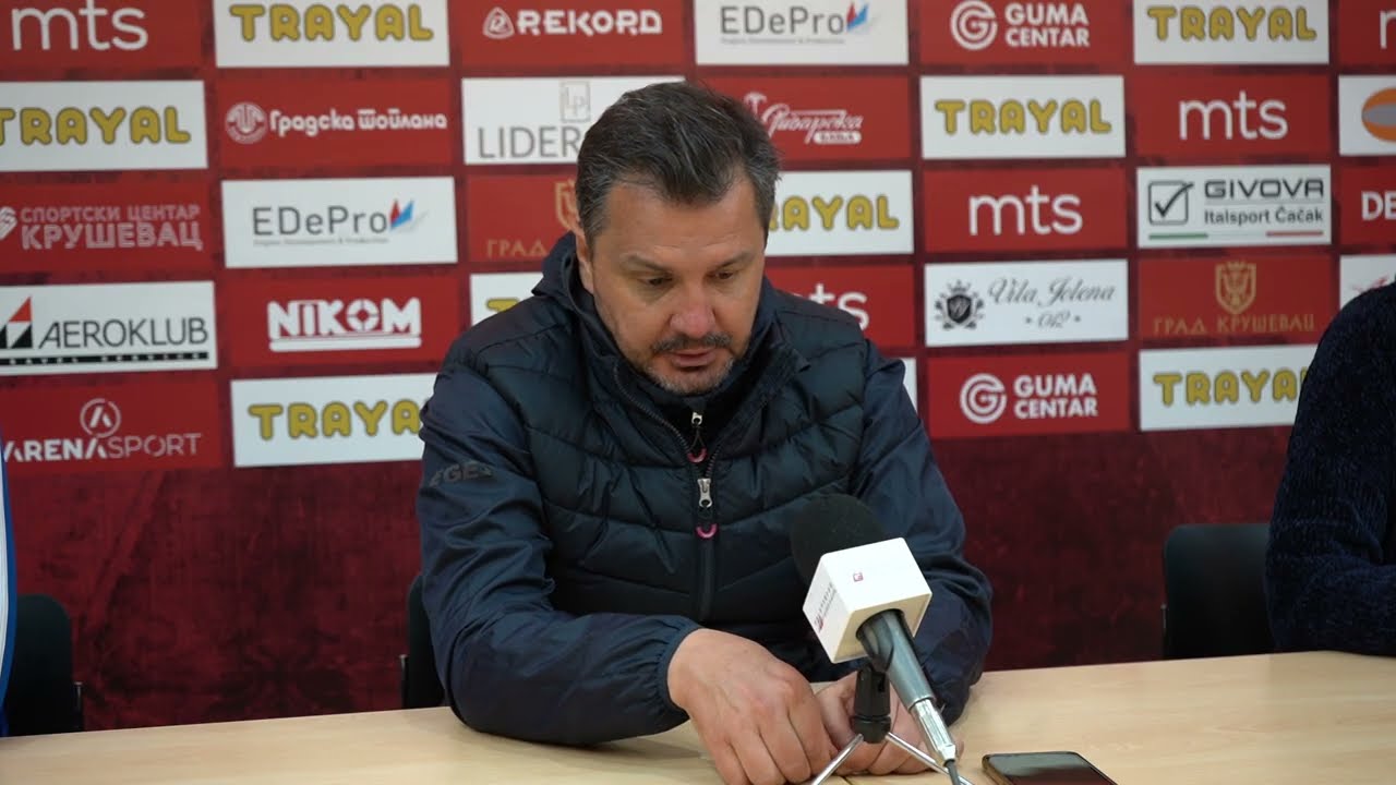 KZM nakon meča Napredak - Spartak