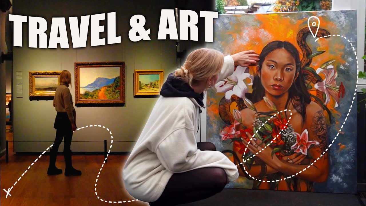 leaving familiar circumstances to find inspiration // ART VLOG