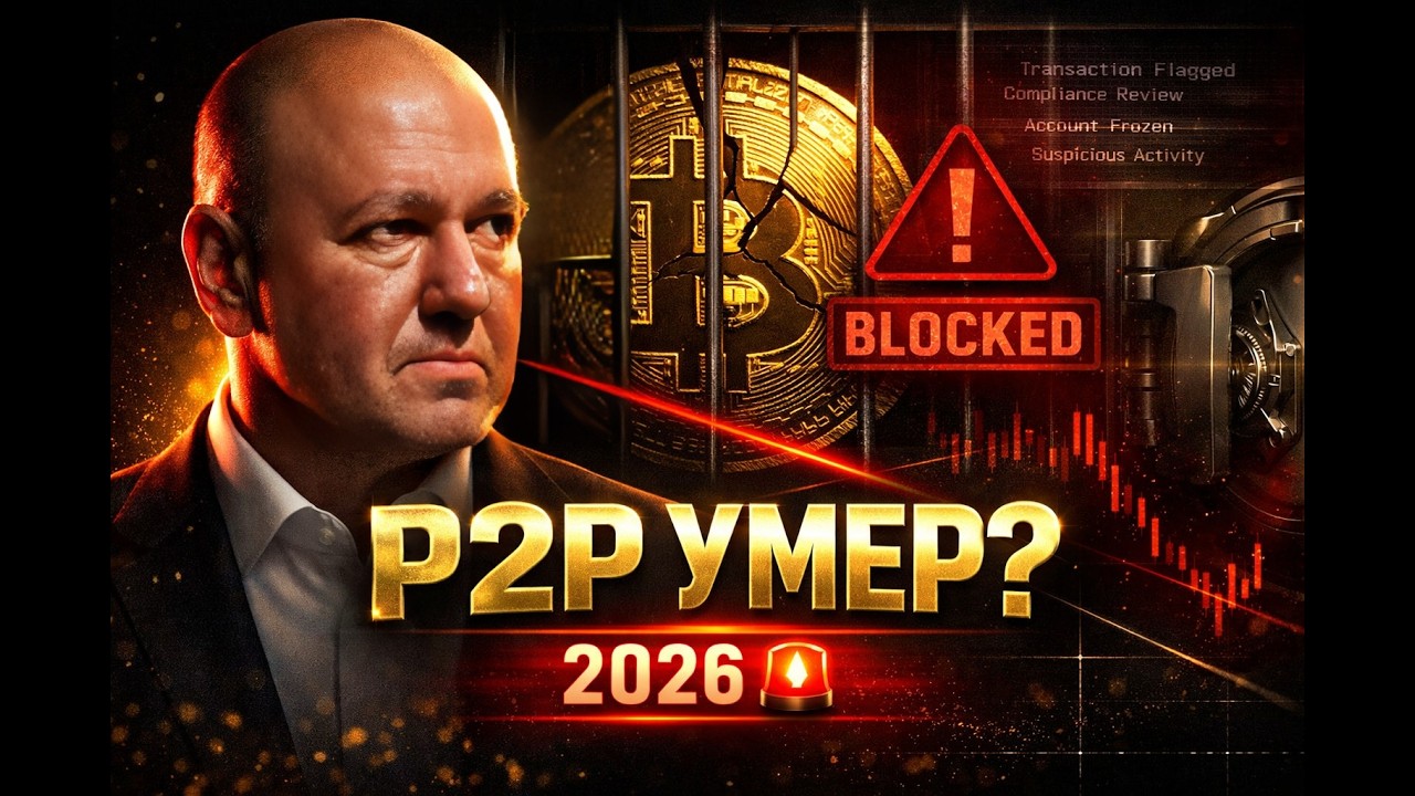 P2P умер в 2026? 🚨 Как выводить крипту и не сесть.