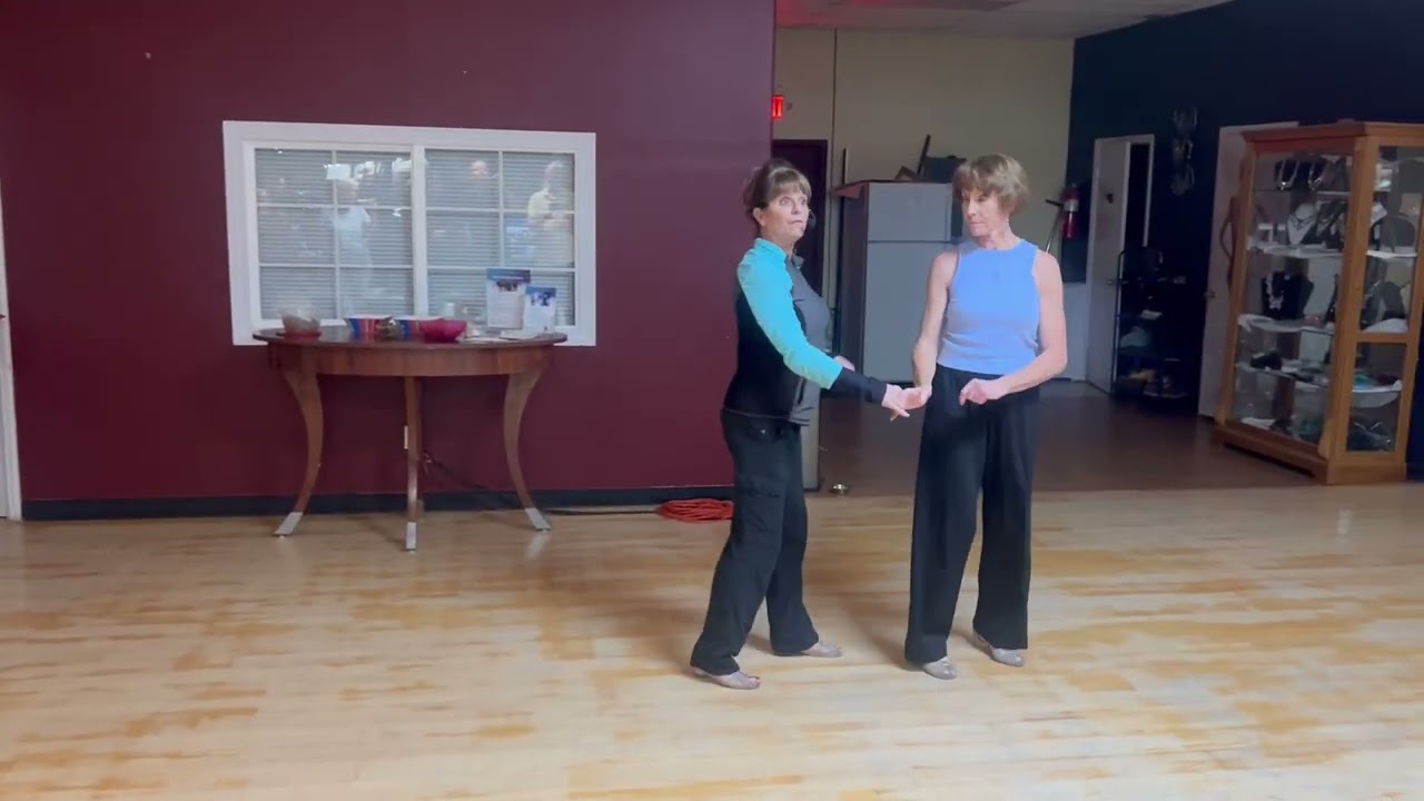 Beginner/Novice WCS- Underarm turn and fold