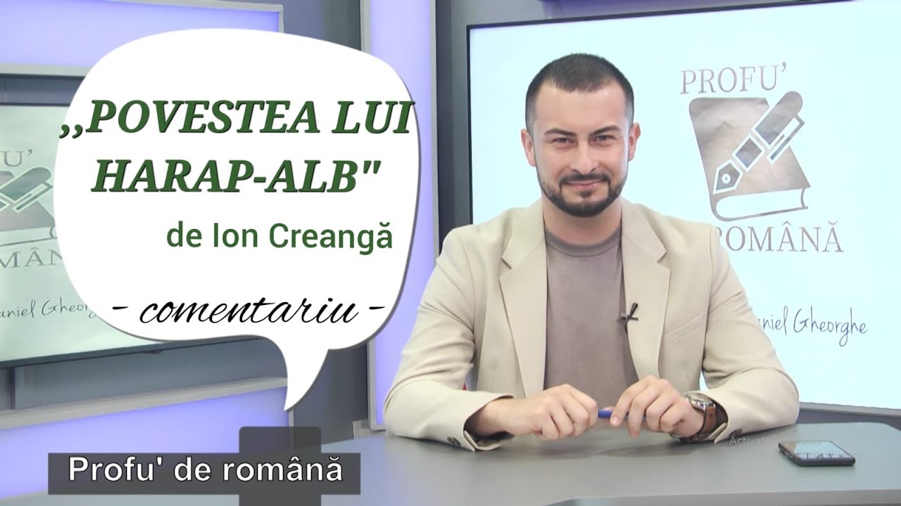 2. Comentariu - ,,POVESTEA LUI HARAP-ALB