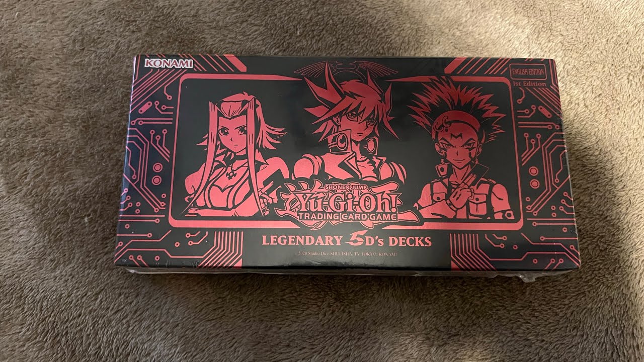 Yu-Gi-Oh! Legendary 5d’s Decks Unboxing 