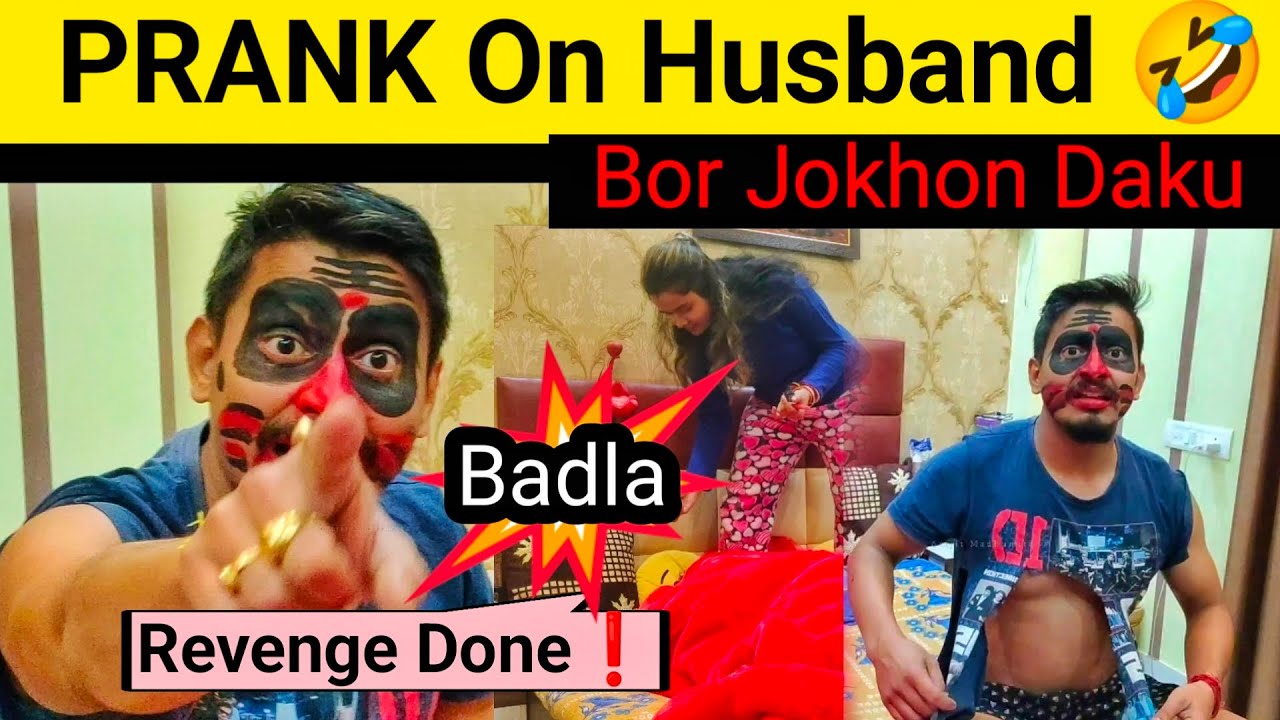 Revenge Prank On Husband 😜 || Prank gone extremely wrong