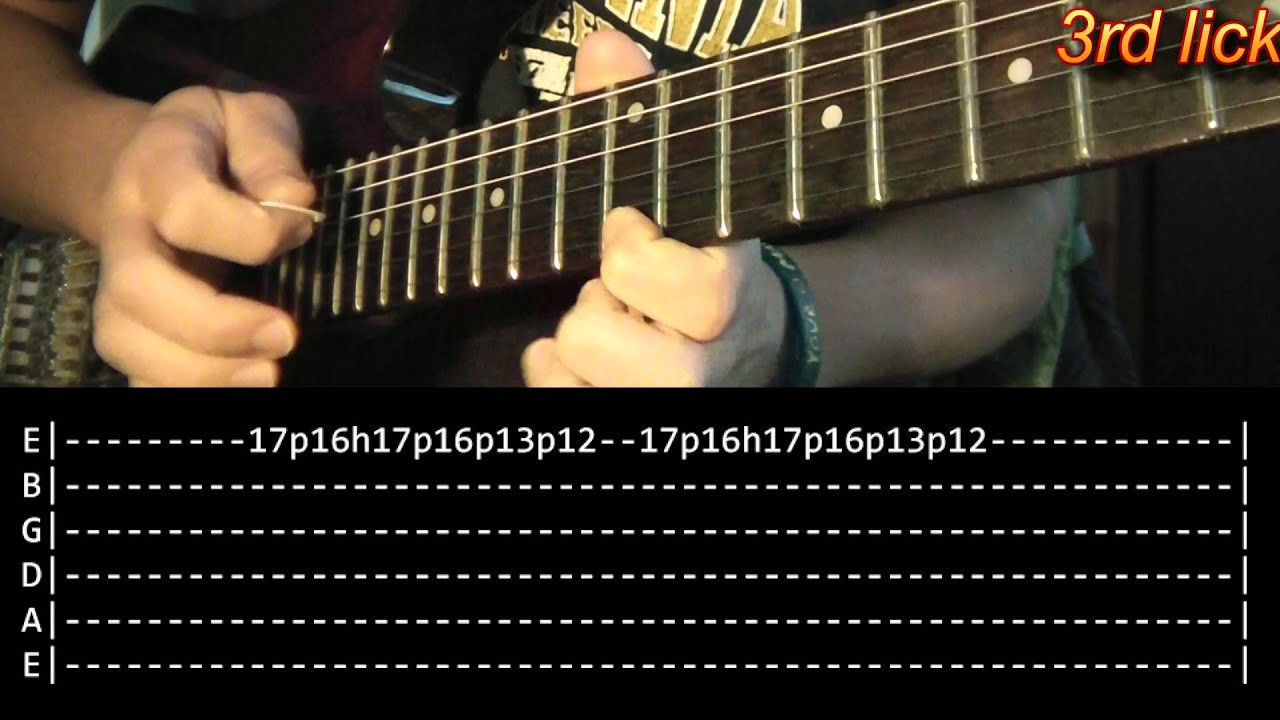 Wherever I May Roam Guitar Solo Lesson - Metallica (with tabs)