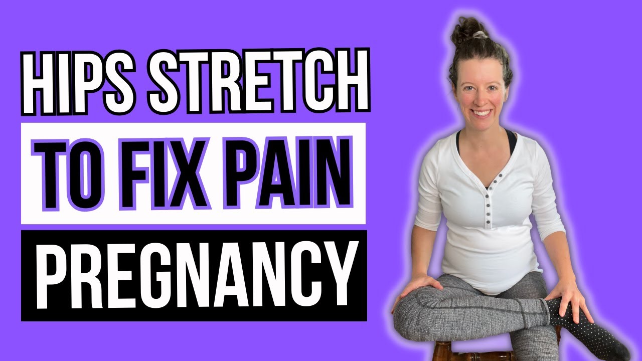 LOOSEN UP your HIPS in pregnancy to eliminate HIP PAIN!