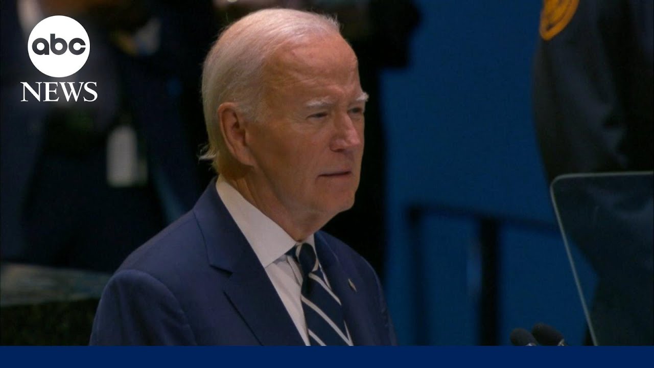 FULL SPEECH: Biden addresses the UN for the final time as president