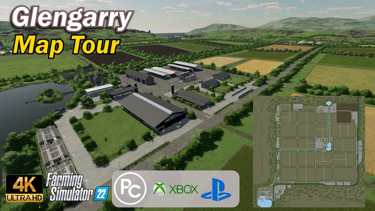 Glengarry | Map Tour | Farming Simulator 22