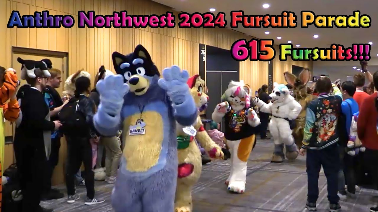 Anthro Northwest 6 (2024) Fursuit Parade