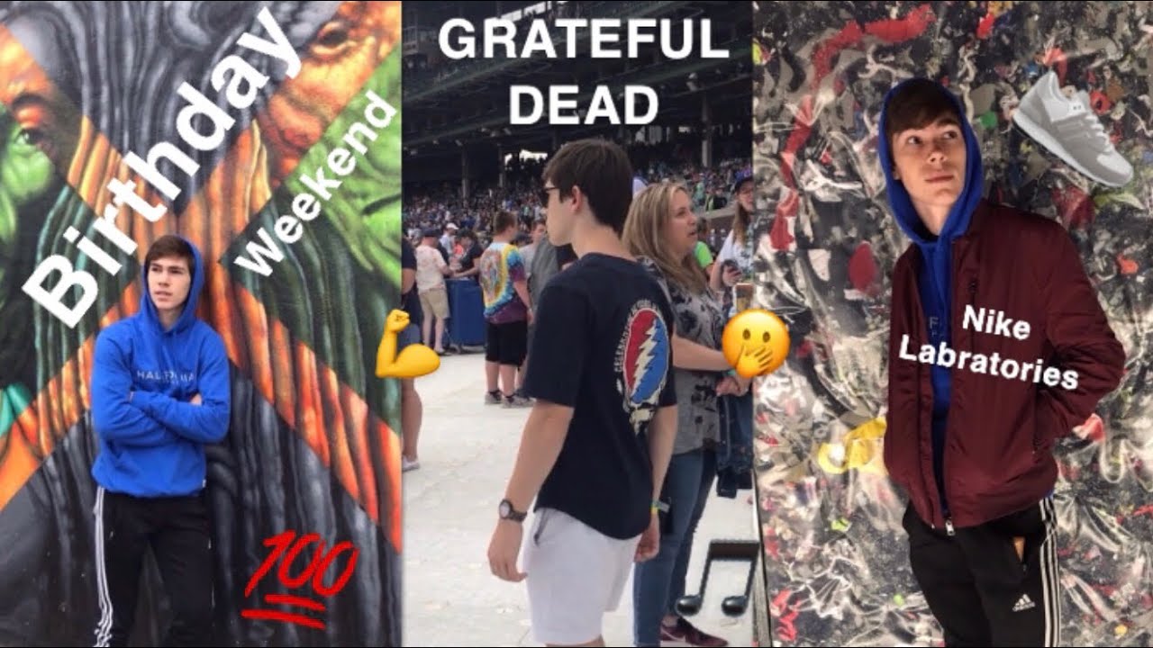 Birthday Vlog! (GRATEFUL DEAD x 2 & MORE!!)
