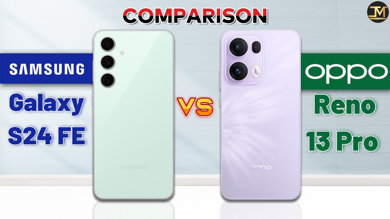 OPPO Reno13 Pro vs Samsung Galaxy S24 FE : Which Phone is Best❓😯