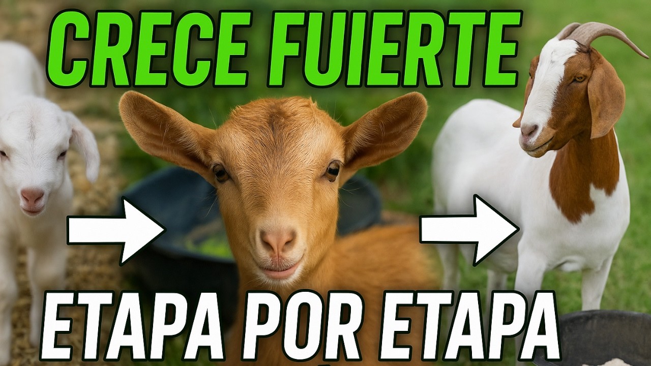 Etapas de Crecimiento y Nutrici&oacute;n Ideal en Cabras