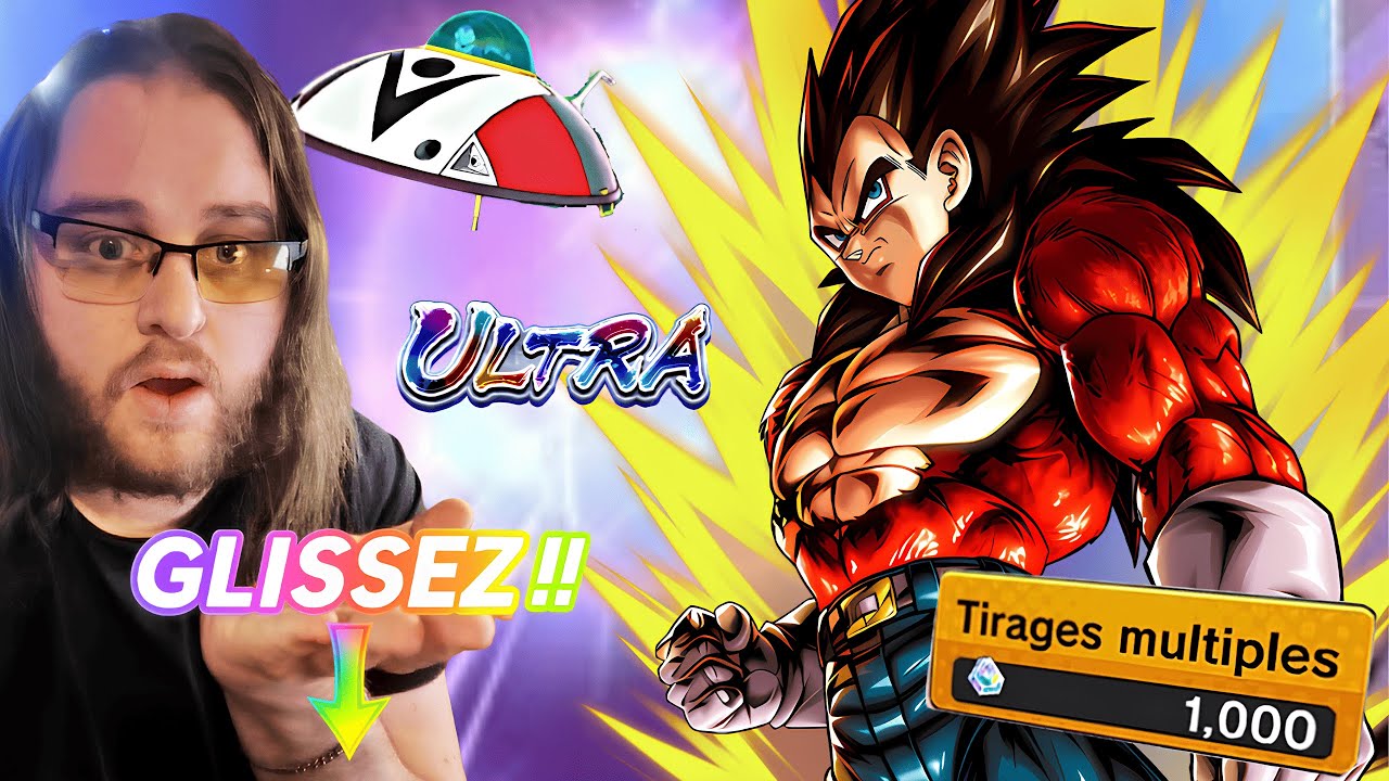 INVOCATION VEGETA SSJ4 LE GOAT 💥  UN MIRACLE SE PRODUIT 😱 ??
