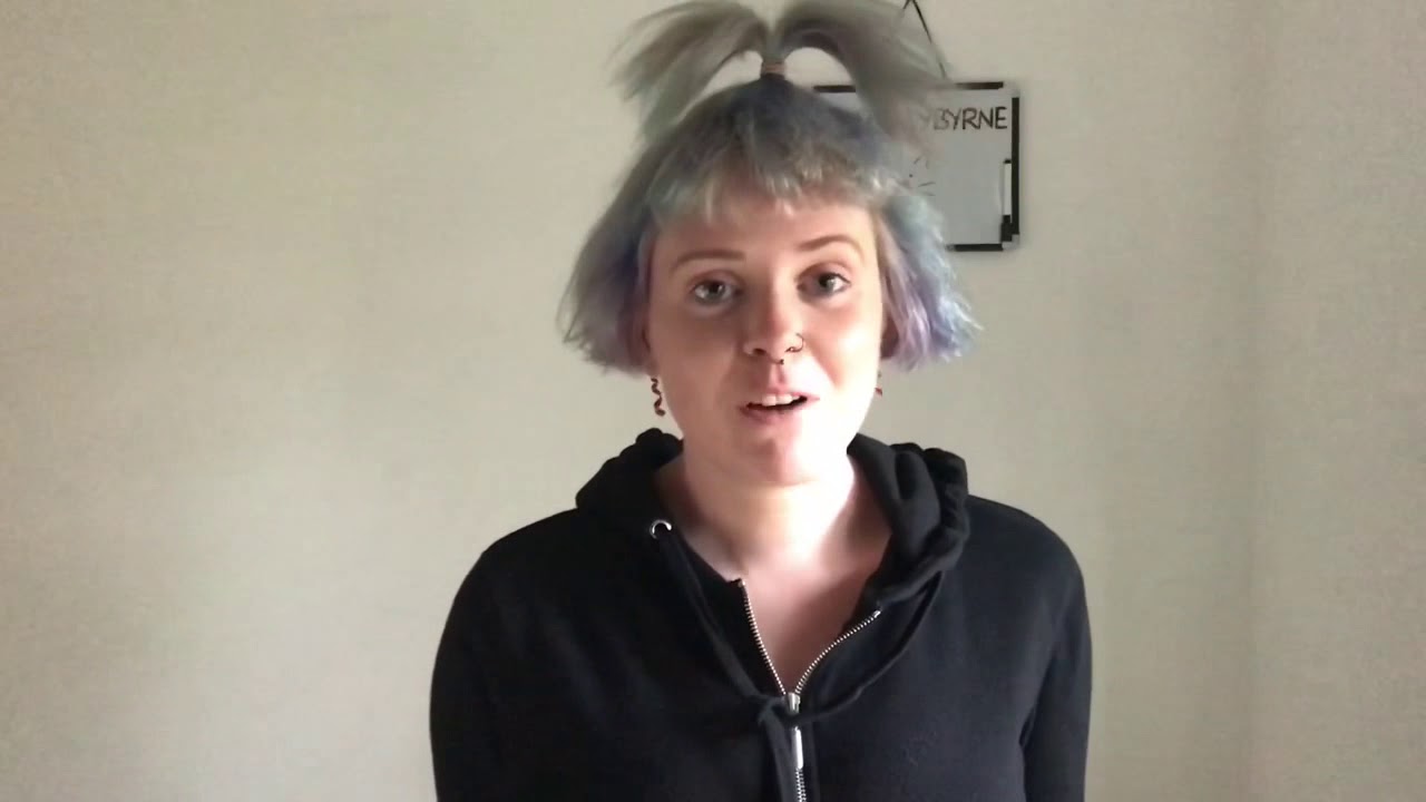 Blue Hair to Red Hair