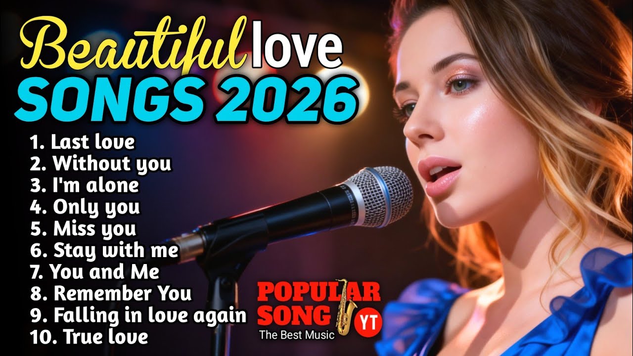 Beautiful Love Songs 2026 🎵 Romantic Love Playlist – Emotional Melodies for Relaxing Moments