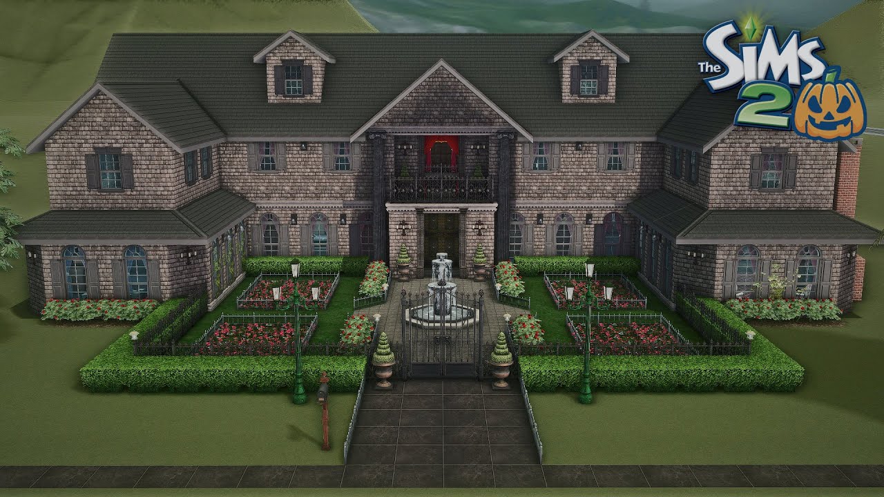 Gloomy Manor | The Sims 2 Speed Build I No CC