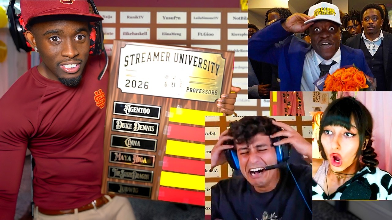 Streamers React to Being Accepted Into Streamer University