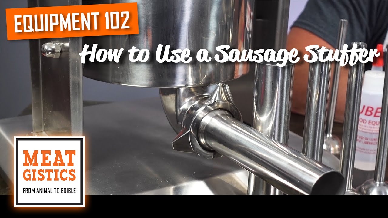 How To Use a Sausage Stuffer - Meat Processing Equipment 102