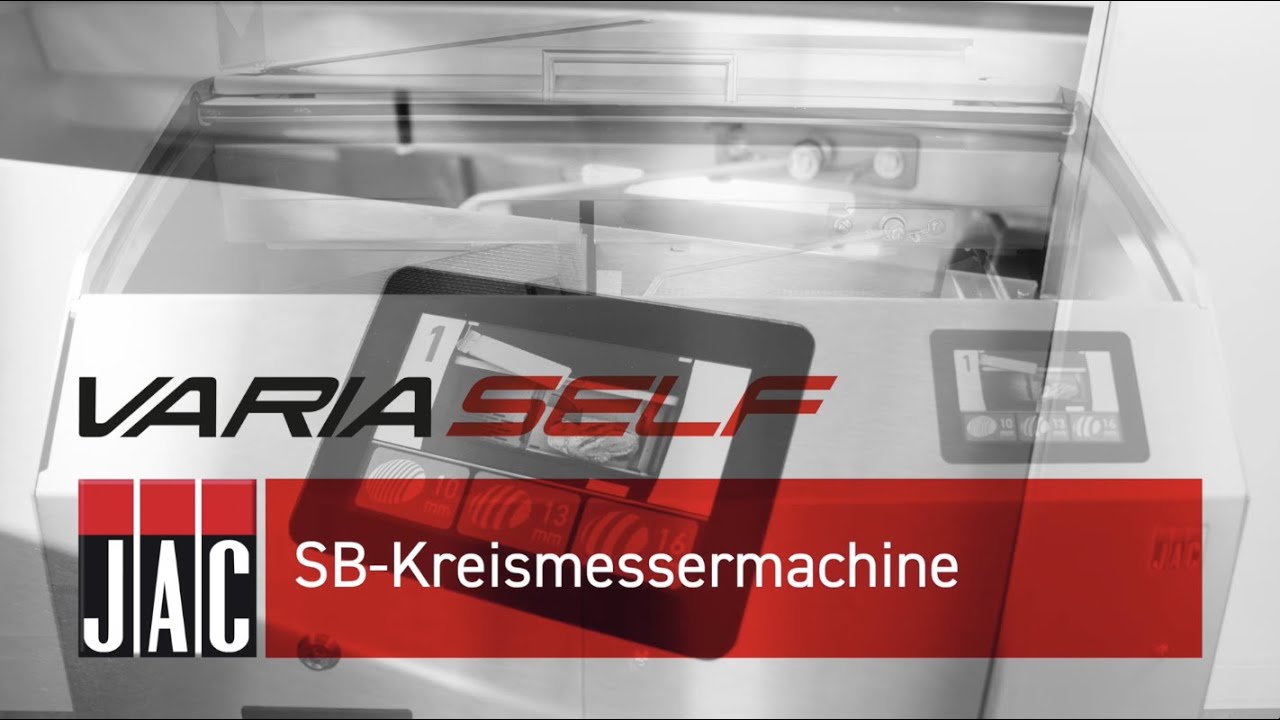 JAC Varia Self SB-Brotschneidemaschine Selbstbedienung Kreismessermaschine