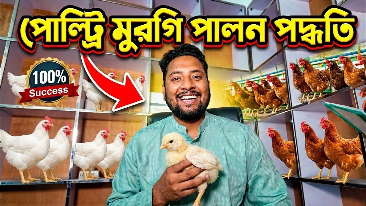 ব্রয়লার ও লেয়ার মুরগি পালন সম্পূর্ণ গাইড | নতুনদের জন্য ফুল টিউটোরিয়াল