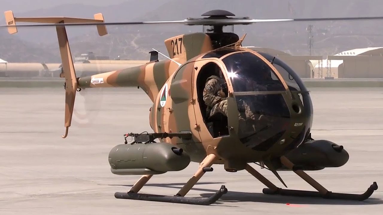 MD-530Fカイユース(OH-6) アフガニスタン空軍攻撃ヘリコプター