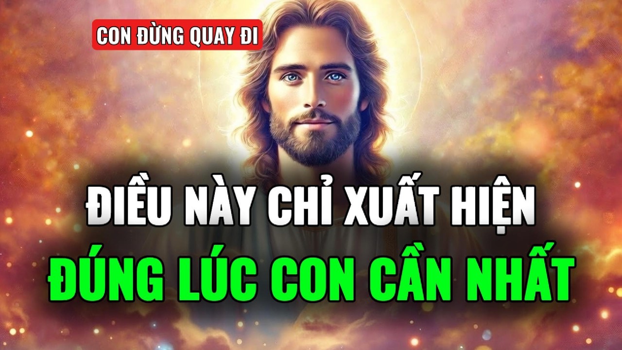 🔴HÃY NGHE ĐIỀU NÀY NẾU CON ĐÃ MỆT MỎI VÌ CHỜ ĐỢI QUÁ LÂU | THÔNG ĐIỆP TỪ CHÚA