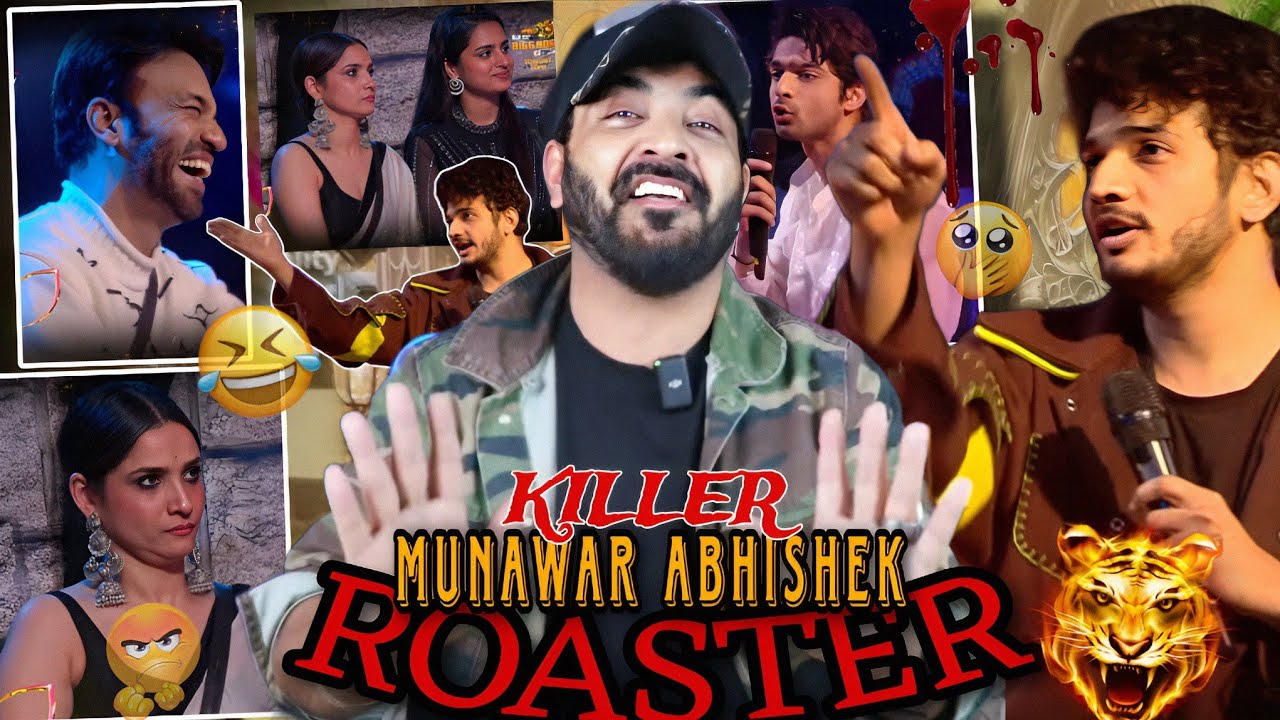 #BIGGBOSS17 : MUNAWAR ABHISHEK KILLER ROASTER 🏆 DONGRI YA CHANDIGARH? ANKITA AYESHA ISHA TAITAI FISS