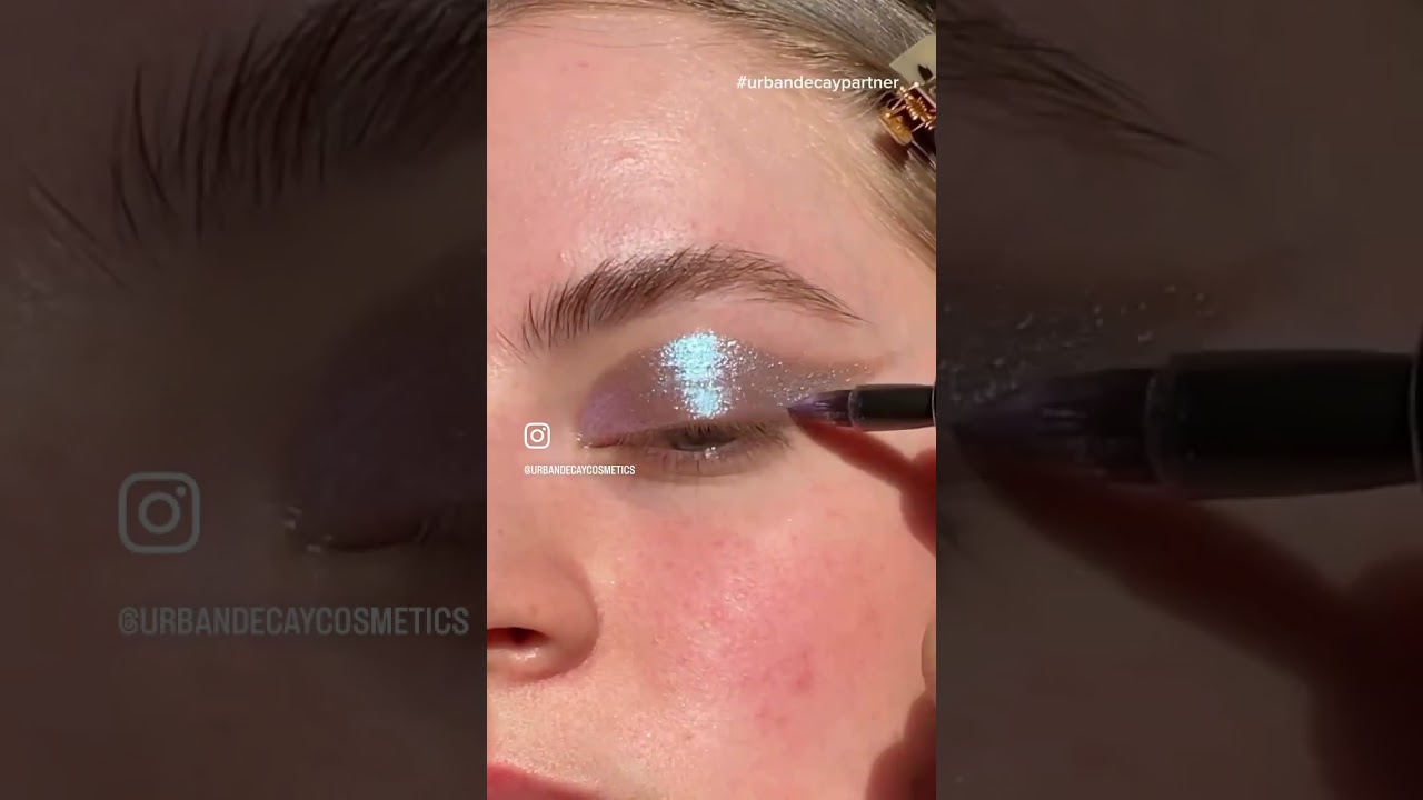 New Urban Decay 24/7 Glaze On Shadows!!😲 #urbandecay #newmakeup #eyemakeup #shorts #short