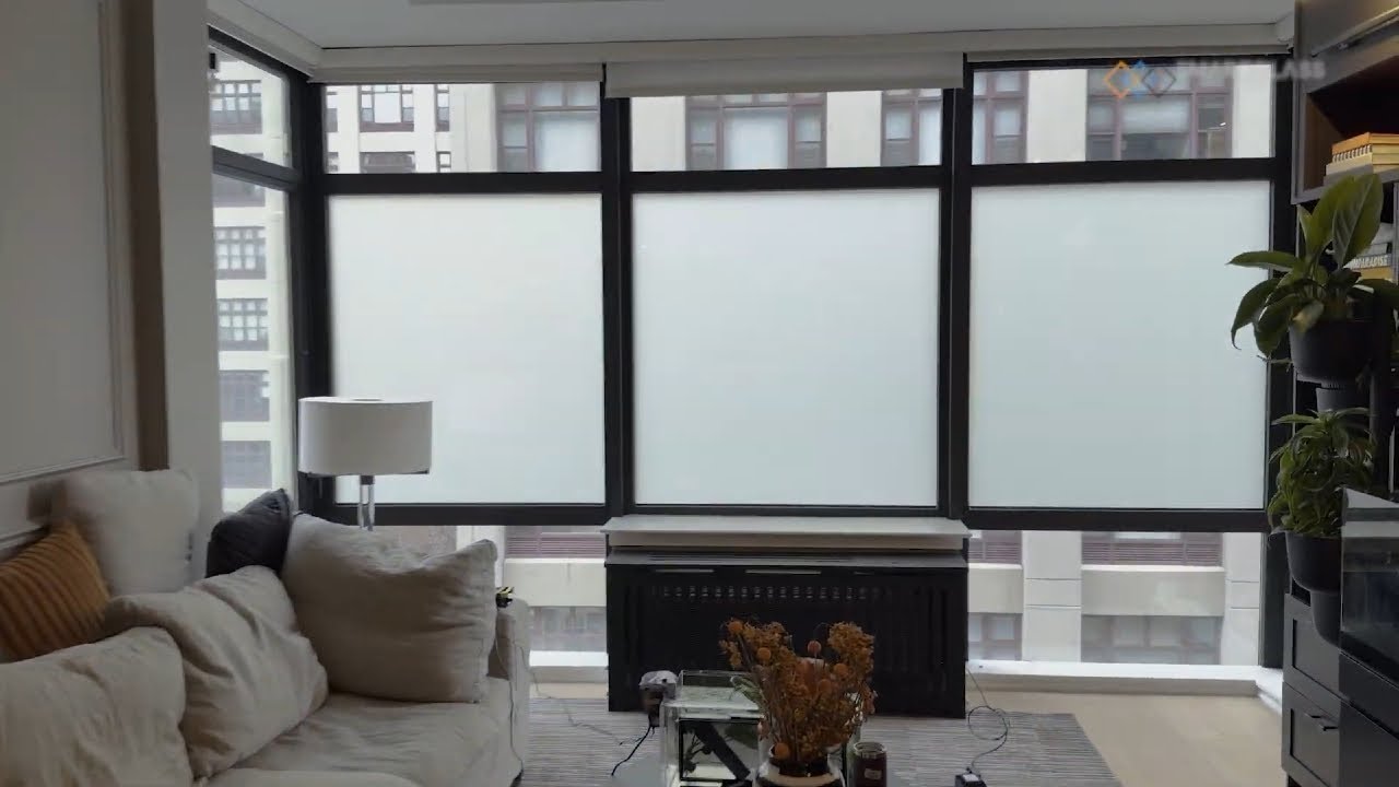 Smart Glass Apartment Windows with Instant Privacy