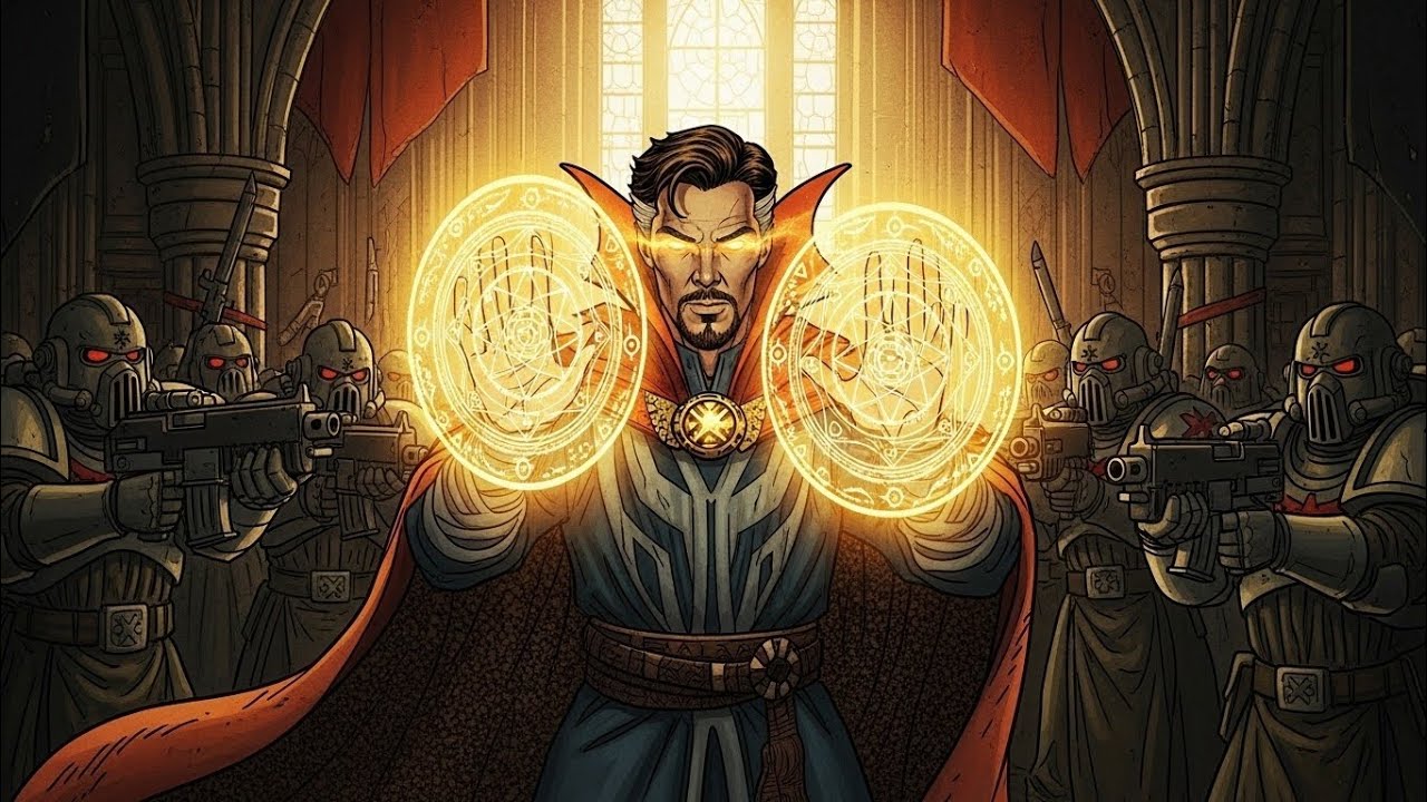 What If Doctor Strange Landed in Warhammer 40k?